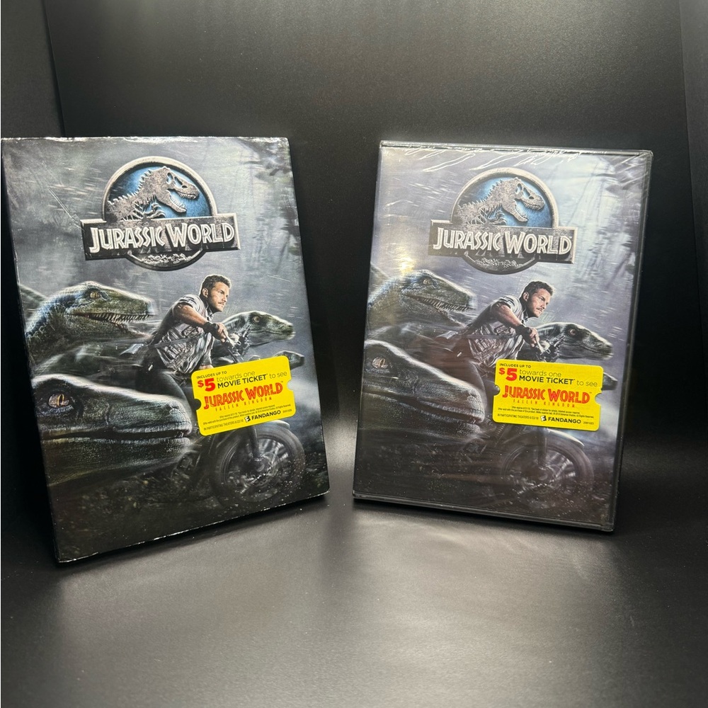 Original Jurassic World DVD Sealed‎ with Sleeve. Great Condition. Collectible.